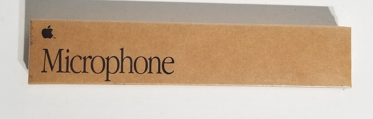 Vintage 1991 Apple Microphone 699-5103-A ☆ New / Sealed ☆