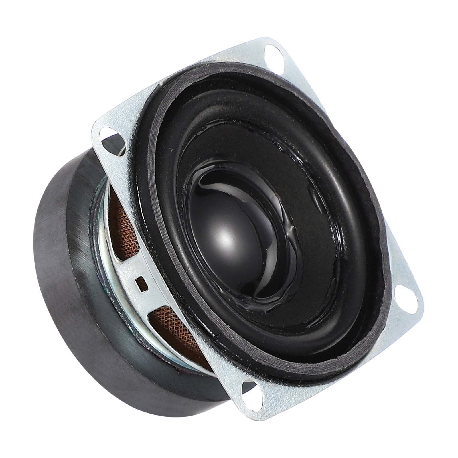4Pcs 5W 3Ohm Small Speakers Square Micro External Magnet Speaker 45mm Black