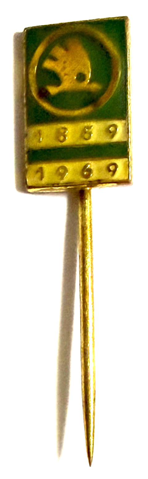 Skoda Logo 1869-1969 Pin (H38n)