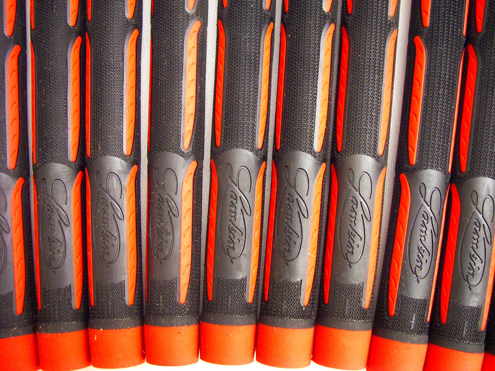 8 Lamkin RARE  PROTOTYPE TOUR RED Torsion Control Golf Grips w reminder / rib
