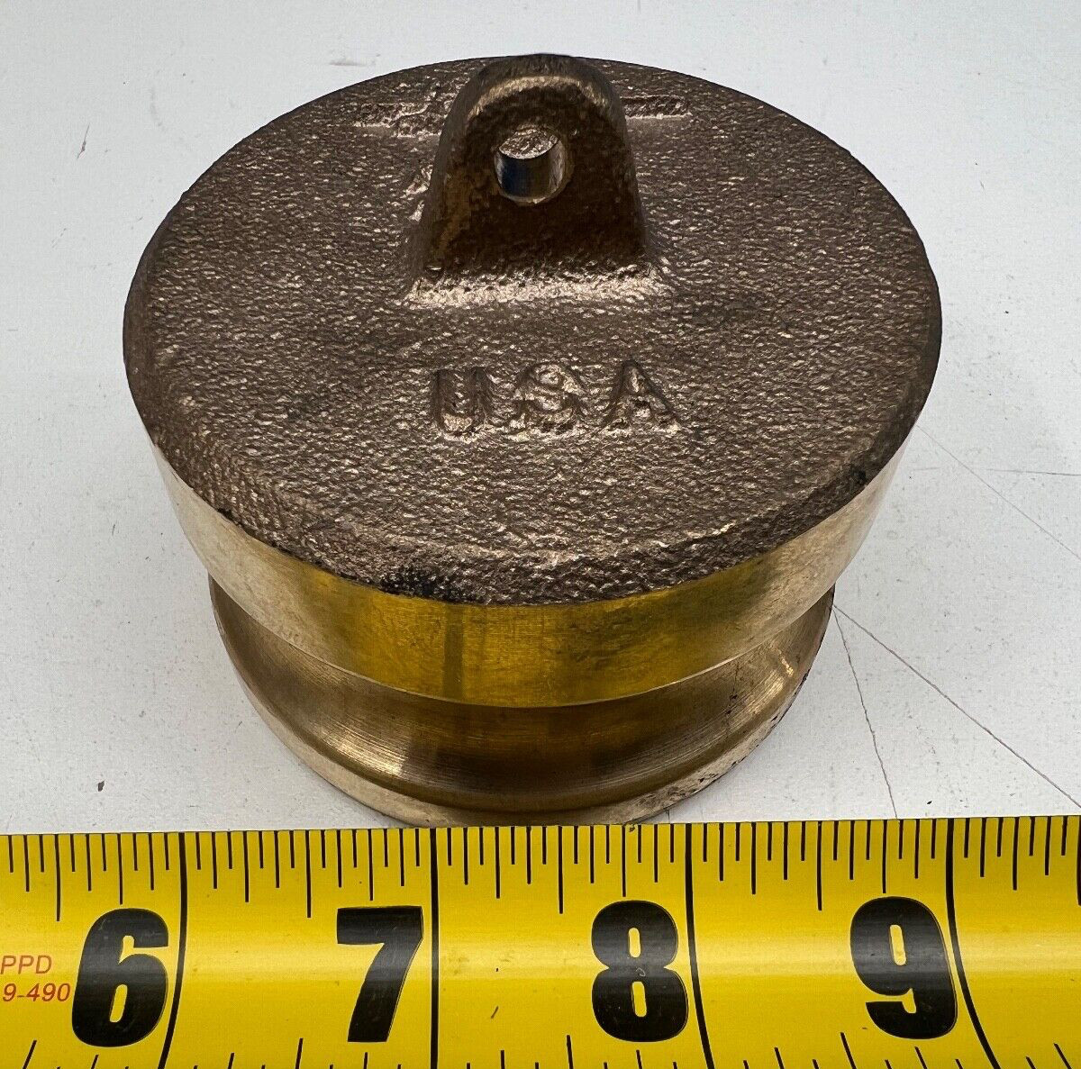 2-1/2" PT Coupling Brass Cam & Groove Dust Plug 25W-Adapter 1201225 Hose Pipe US