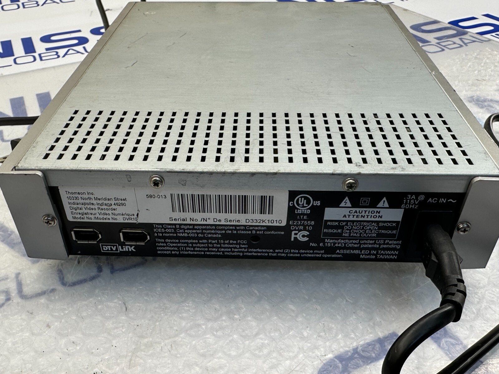 RCA DVR10 High-Definition Digital Video Recorder