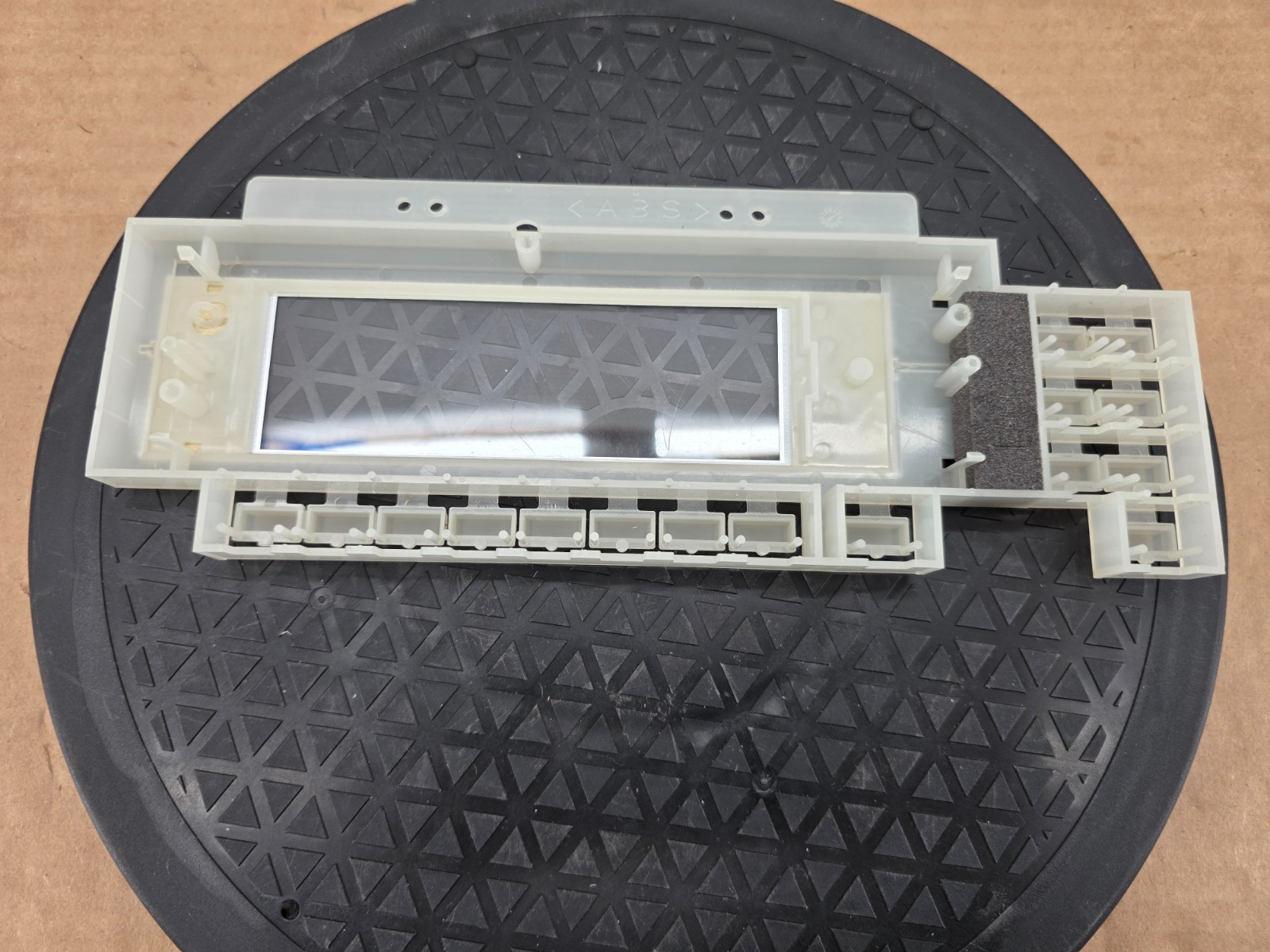 korg triton le 76 Clear Plastic LCD Screen Cover Unit plus buttons
