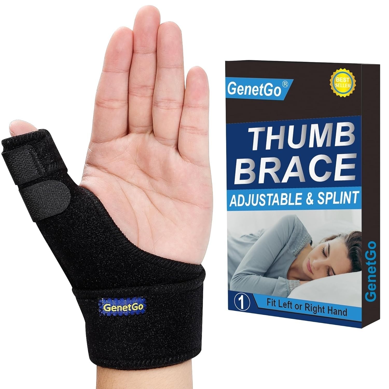 Thumb Spica Splint for Trigger Thumb - Support for Pain Relief & Sprains