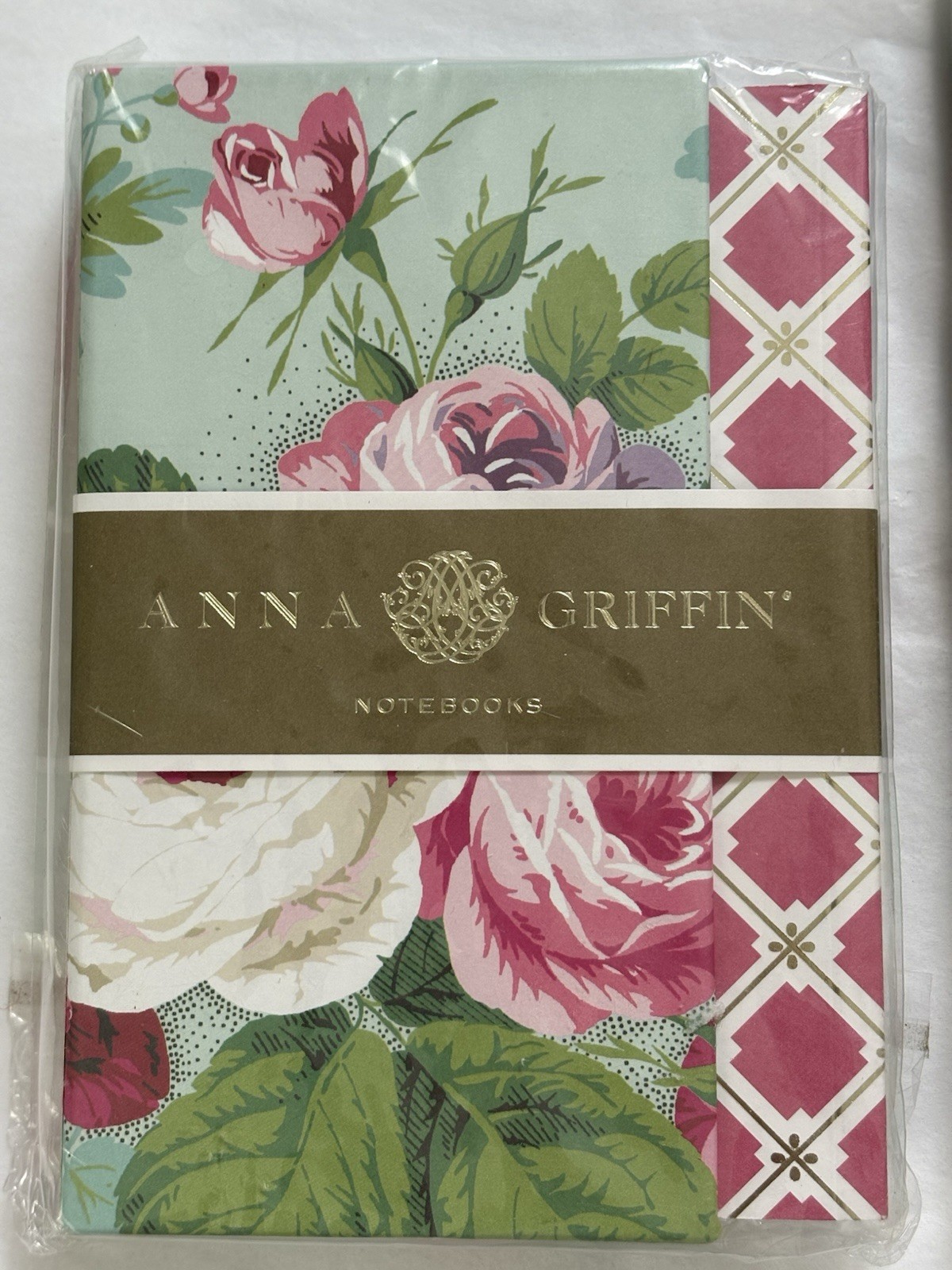 New Anna Griffin 4 Pack Mini Lined Notebooks Gift Box Set & 1 List/Note Pad 2016