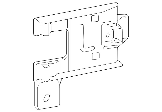 Genuine  Blind Spot Detection System Warning Sensor Bracket 561-907-455