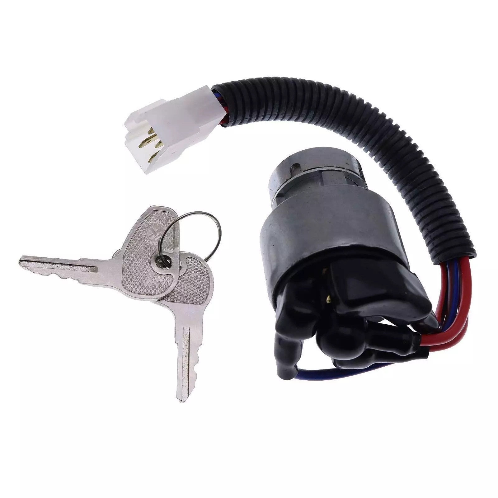 Ignition Switch w/2 keys TC020-31820 34670-31823 For Kubota L2501 L2600 L3000