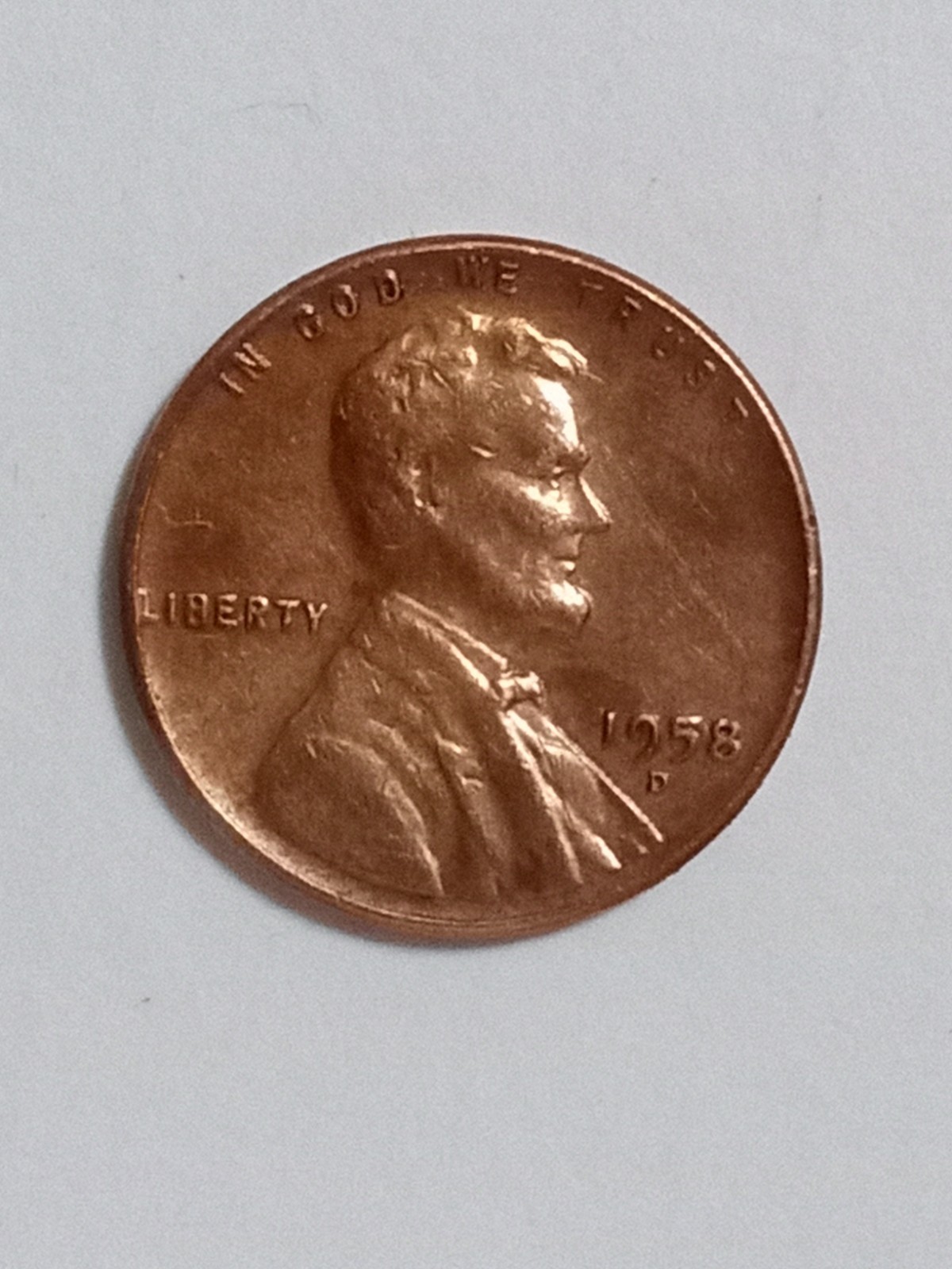 1958 D, #3, Brilliant LUSTER, L-error,