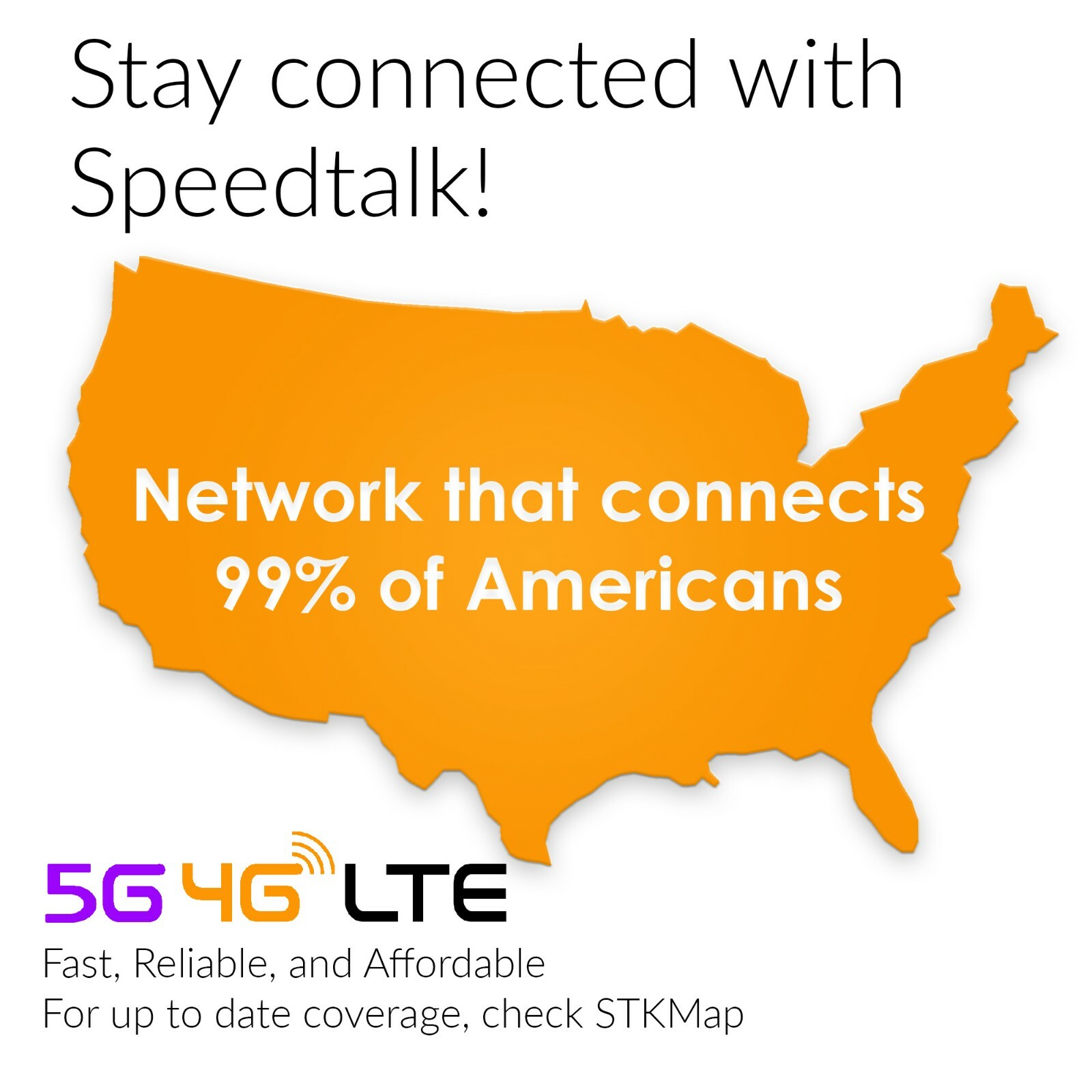 SpeedTalk GPS Tracker SIM Card Rollover Text & Data Canada Mexico Roaming 1yr
