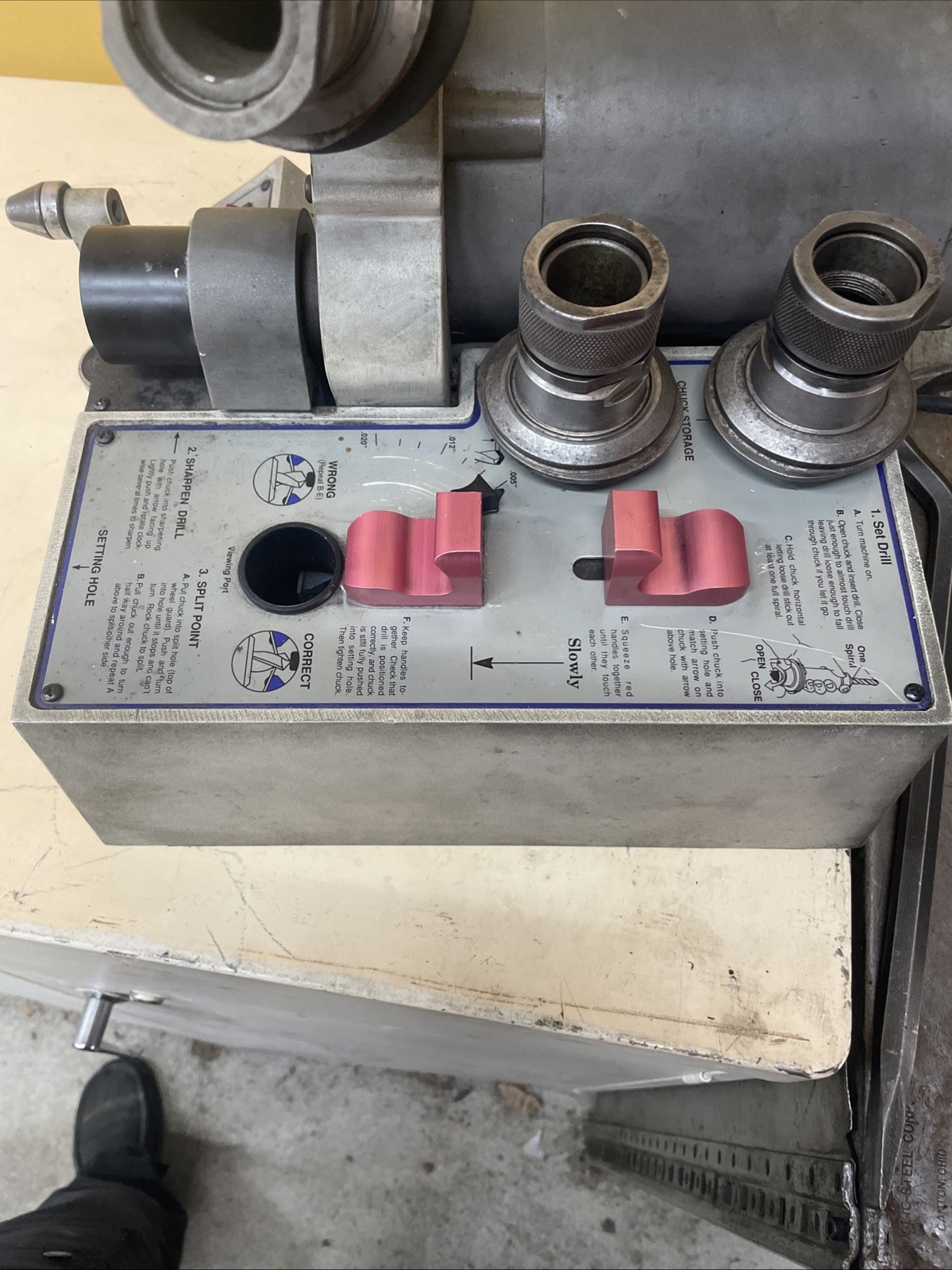 Darex Ultra Precision Drill Sharpener Model SP2500 With 3 Chucks