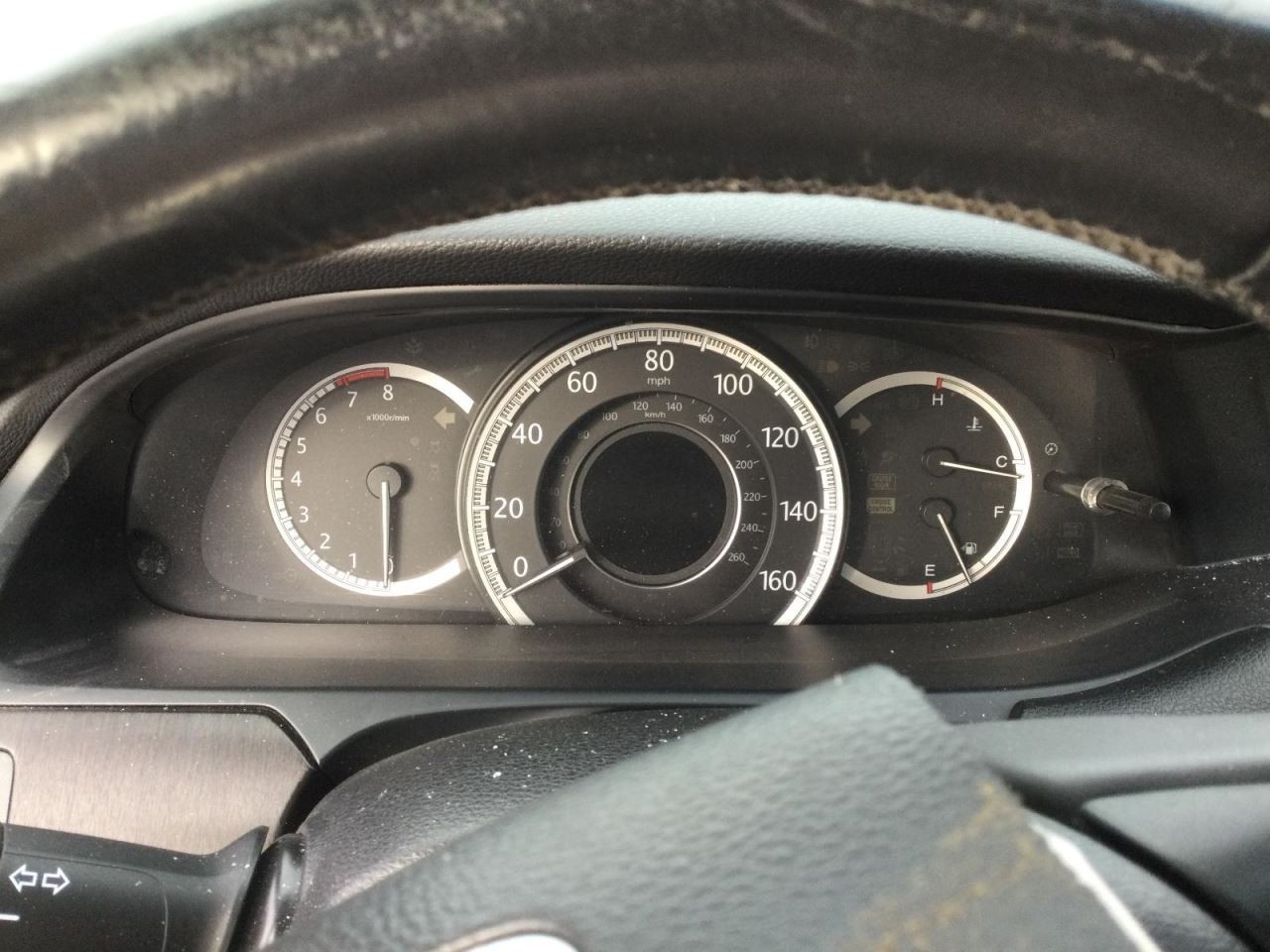 Speedometer Cluster US Market Sedan EX-L Leather Fits 13-17 ACCORD 4942489