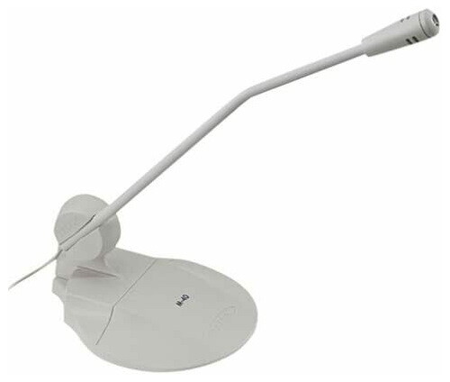 Telex Desktop/Laptop Computer Freestanding Microphone with Stand Black M-40B