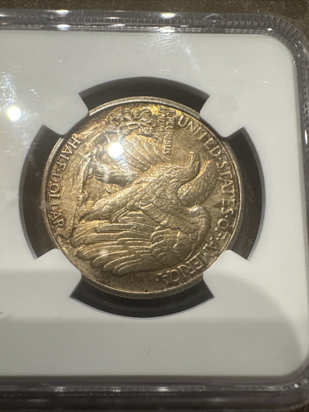 1937 Walking Liberty NGC MS64 Beautiful Toner