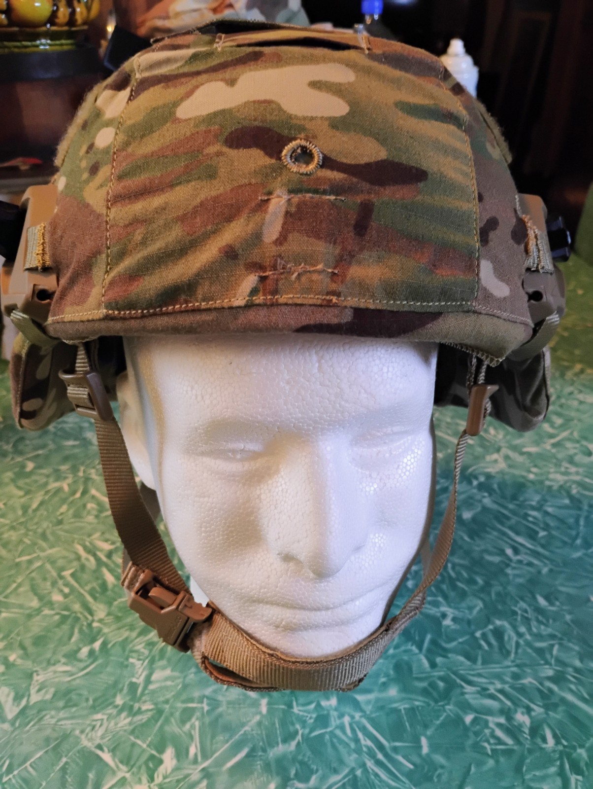 Large Gentex USGI Ballistic Military Advanced Combat Helmet ACH