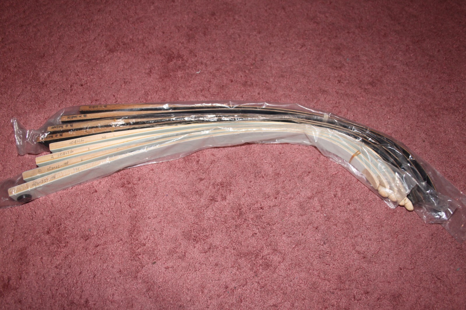 Lot of 4 Galaxy Ameyxgs Archery Recurve Sections Top and Bottom