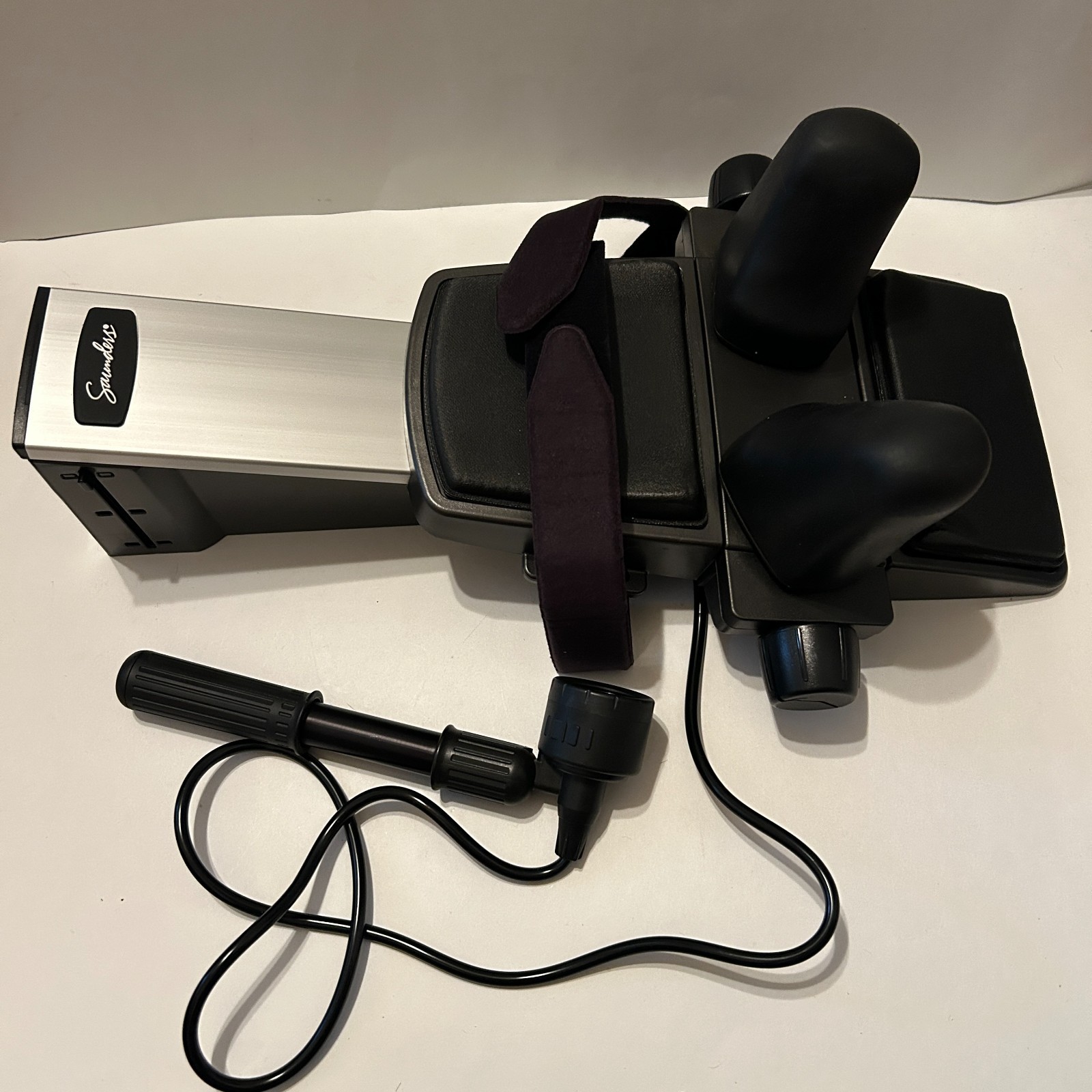 Saunder Cervical Traction Home Trac Neck Device With Deluxe Carrying Bag & Pump