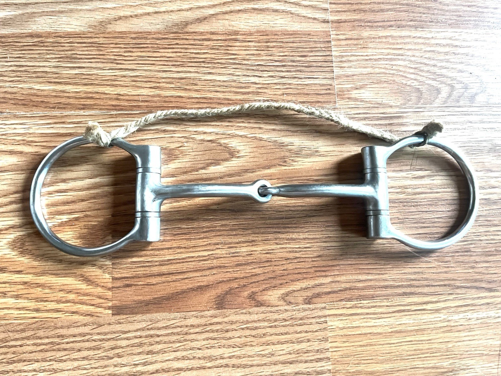 5” Western Dee Ring Snaffle Bit Curved Comfort Mouthpiece
