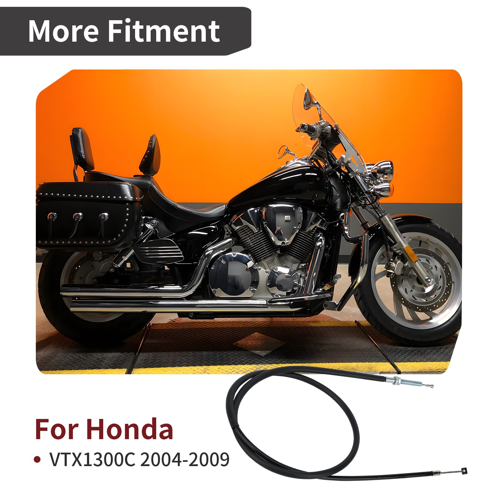 2004-2007 2008 2009 VTX1300C VTX 1300 C Clutch Cable For Honda 22870-MEM-670 new