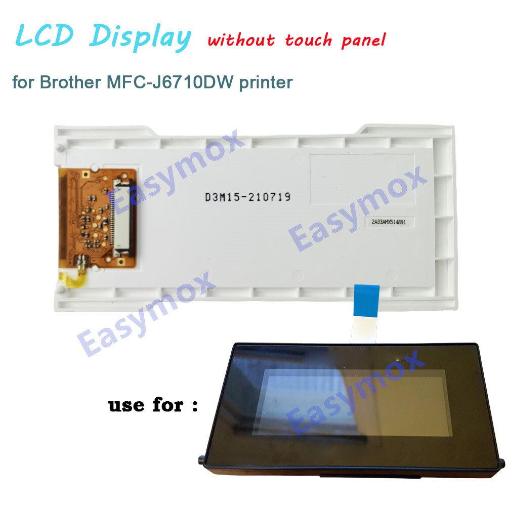For Wirelss Brother MFC-J6710DW Printer Screen COM33T3M15QLX 3.3" LCD Display