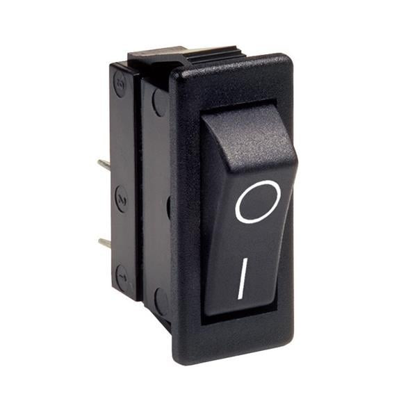 3Pcs C1353ATNAN Rocker Switches C1353ATY T.BLK RED 230V WHT