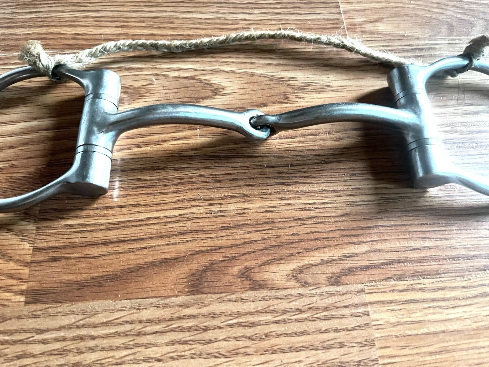 5” Western Dee Ring Snaffle Bit Curved Comfort Mouthpiece