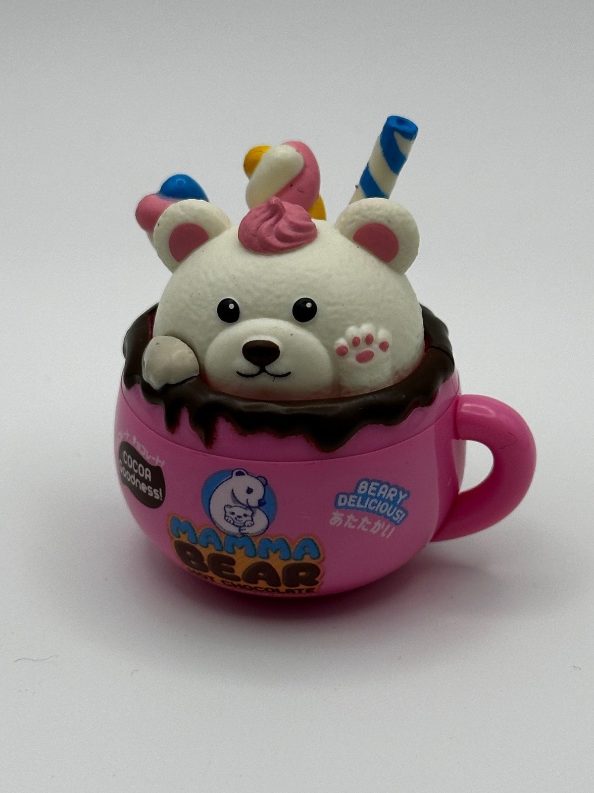 ~ Zuru ~ Mini Brands ~ KAWAII ~ MAMMA BEAR Hot Chocolate ~ Ultra Rare ~ Moves ~