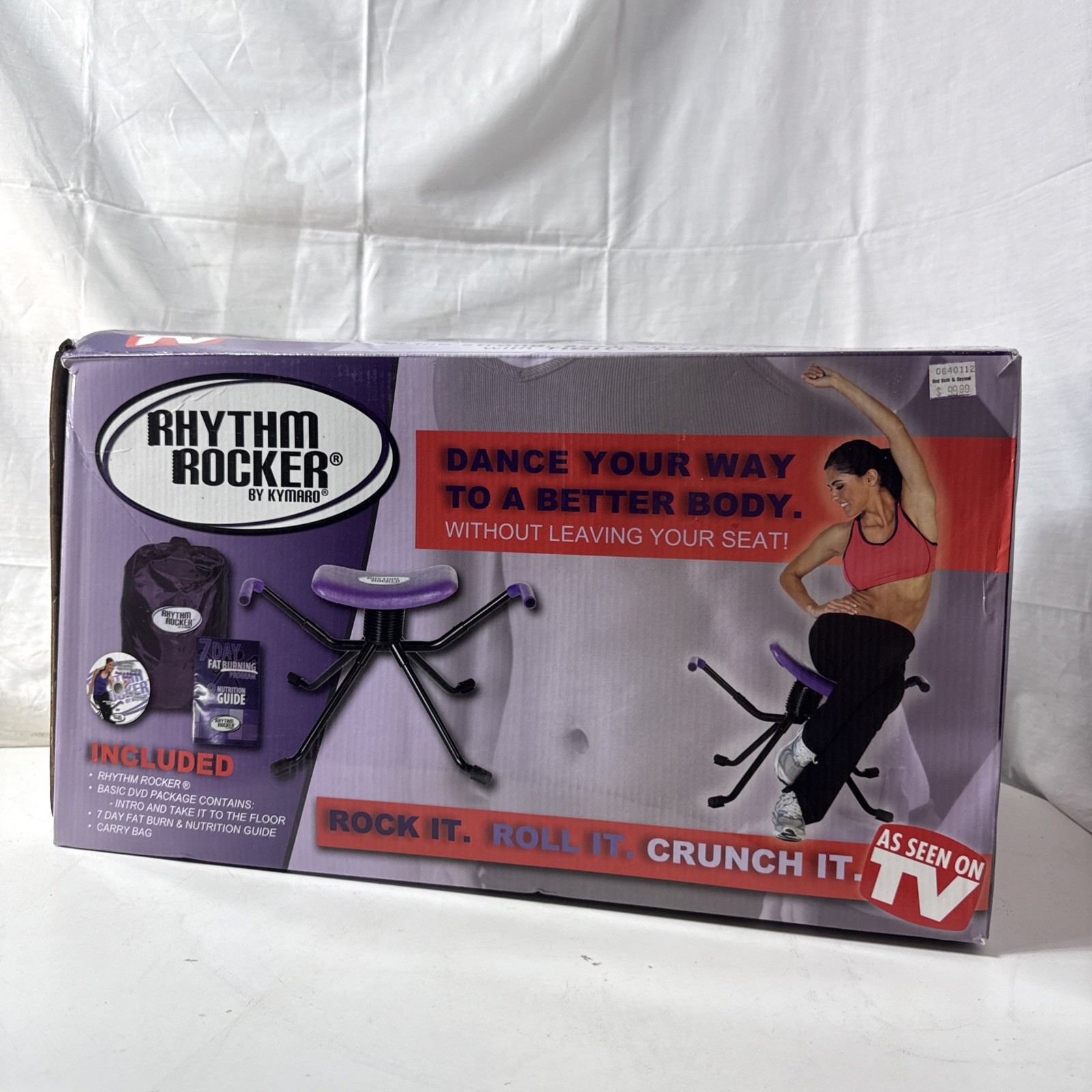 Rhythm Rocker Kymaro Ab Core Crunch Roller Workout