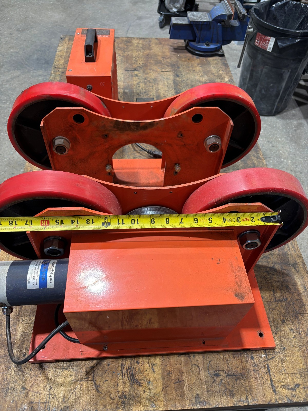 Vevor Turning Rolls Linkage Roller 1000KG/2205LBS Loading Welding Turning Roll