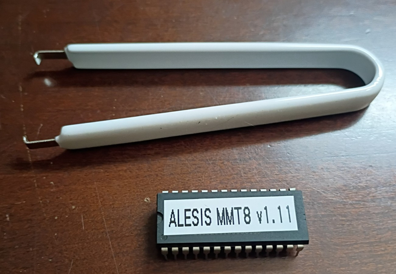 Alesis MMT8 EPROM Upgrade Firmware v1.11 plus Chip Puller Tool