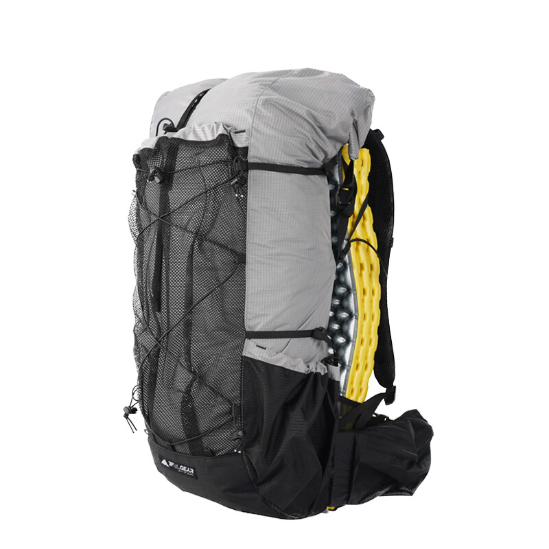 3F UL GEAR Water-resistant Frameless Hiking Backpack 40+16L Ultralight Outdoor