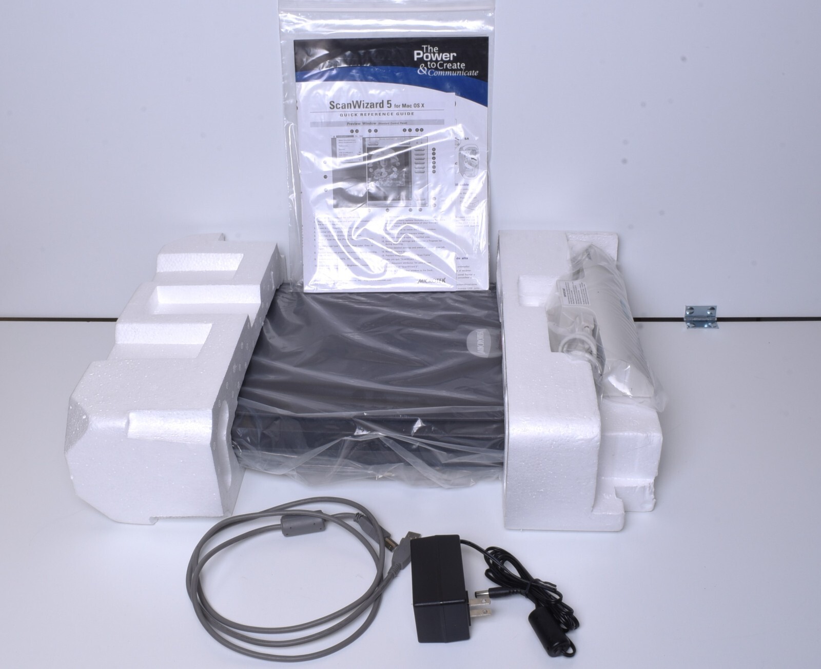 Microtek Scanmaker 6000 Flatbed With Original Manual