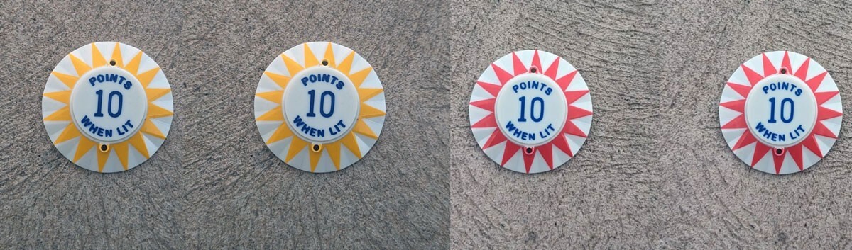 Williams Student Prince  Pinball Machine POP BUMPER CAP SET