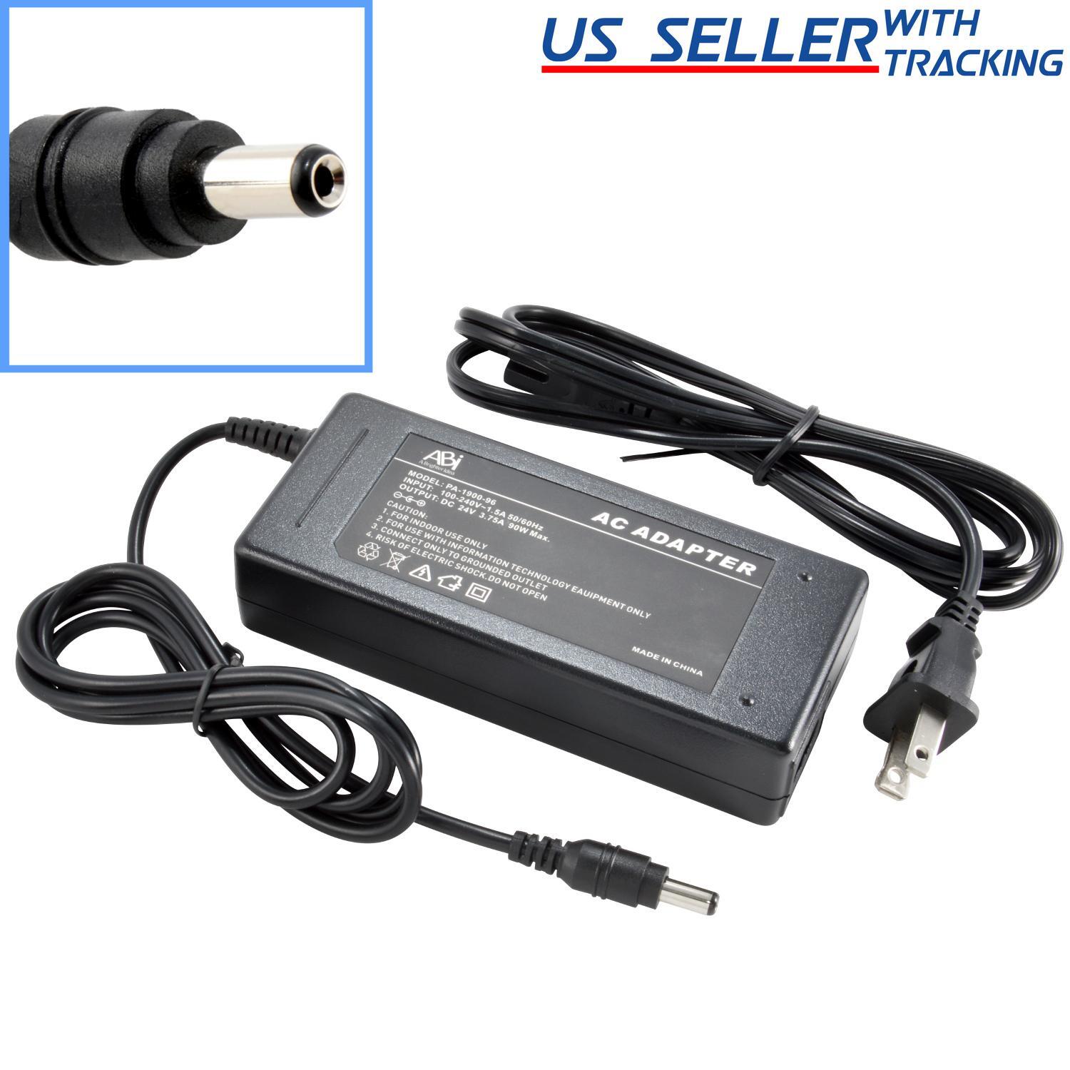 ABI 24V 90W 3.75A AC Adapter Power Supply Driver for 24V LED Strip Light