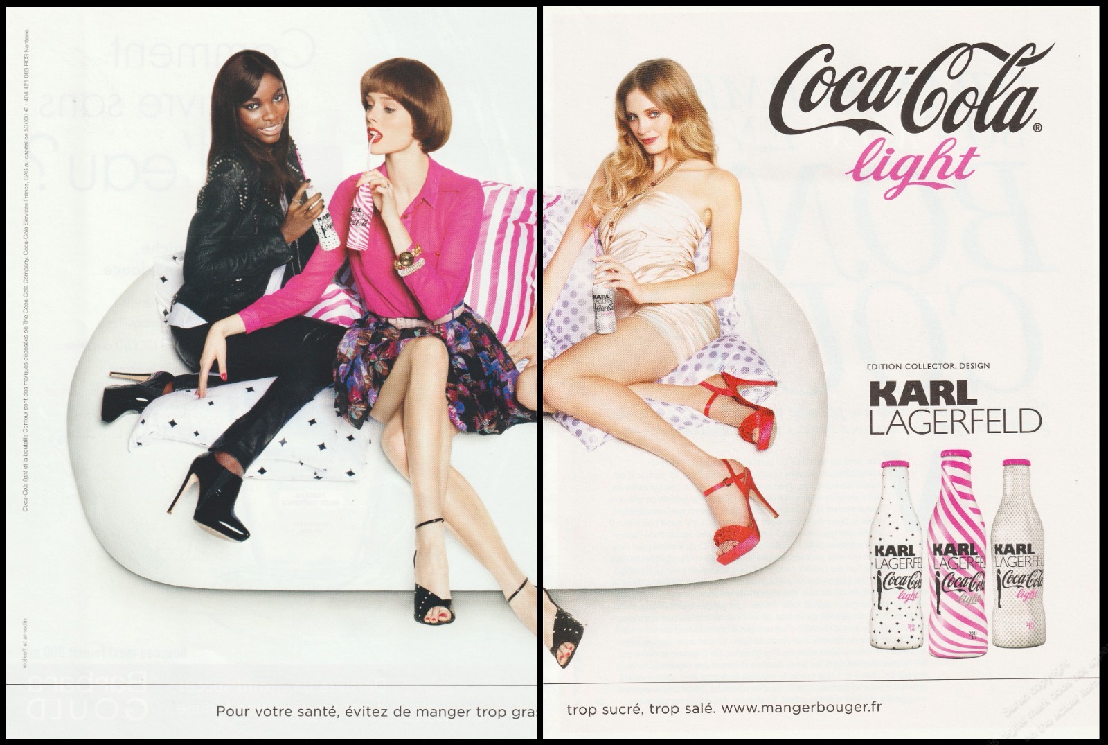 High Heels Magazine print Ad Women Fashion Long Legs shoes 2011-2pg
