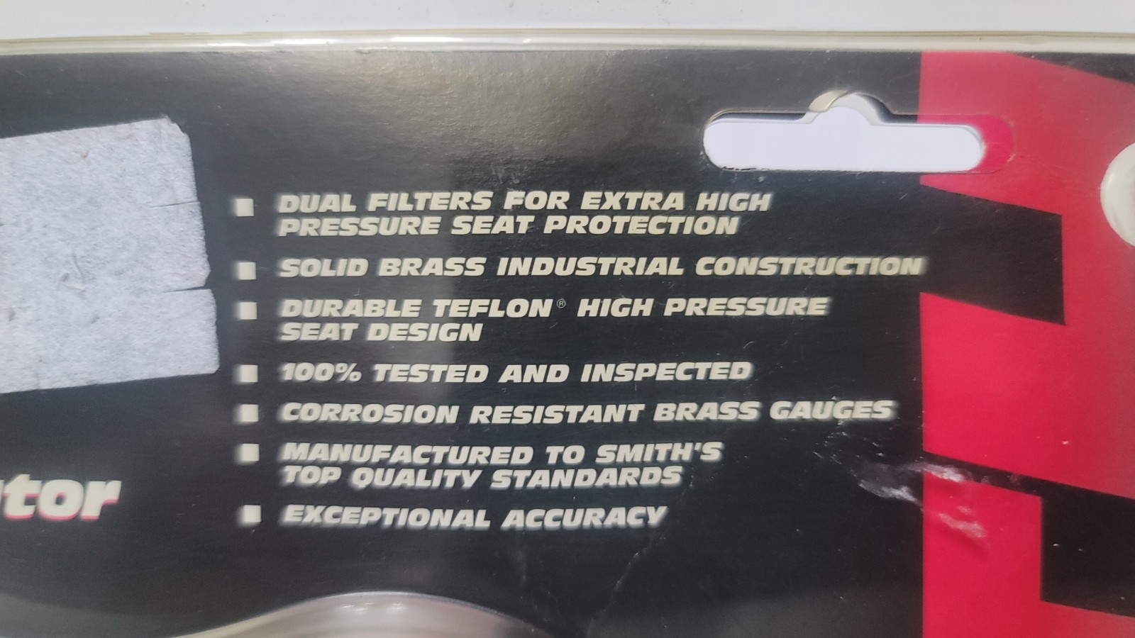 Smith Acetylene Regulator H1944F-200 NEW OPEN PKG