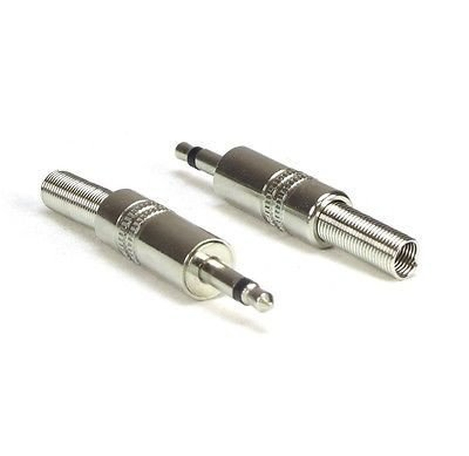 3.5mm Mono TS Male Solder Plug Connector, 10 Pack