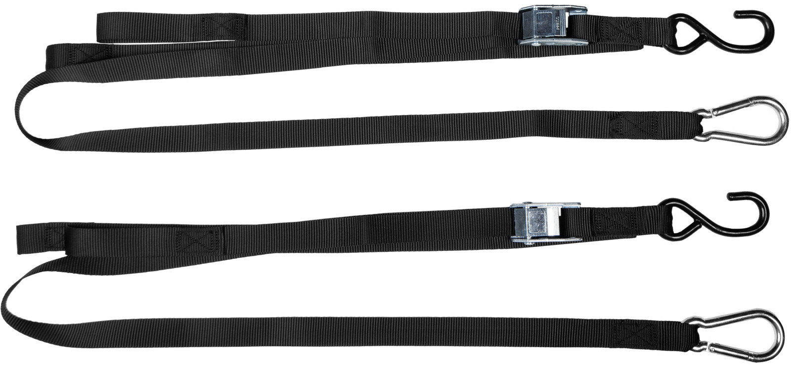 FIRE POWER - 1" X 6' Tie Down Black 2/Pk | 29-13015