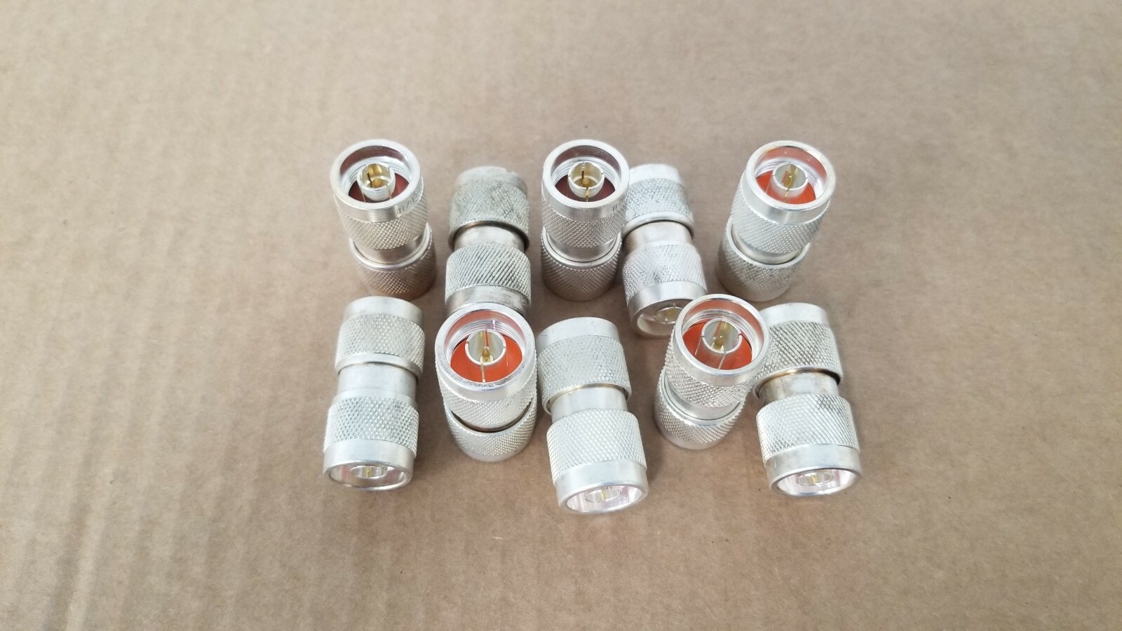 Type N Male to Type N Male Barrel Adapters Lot of 10