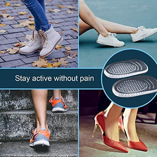 Plantillas De Silicona Para Espolon Protectores De Talon Dolor Fascitis Plantar