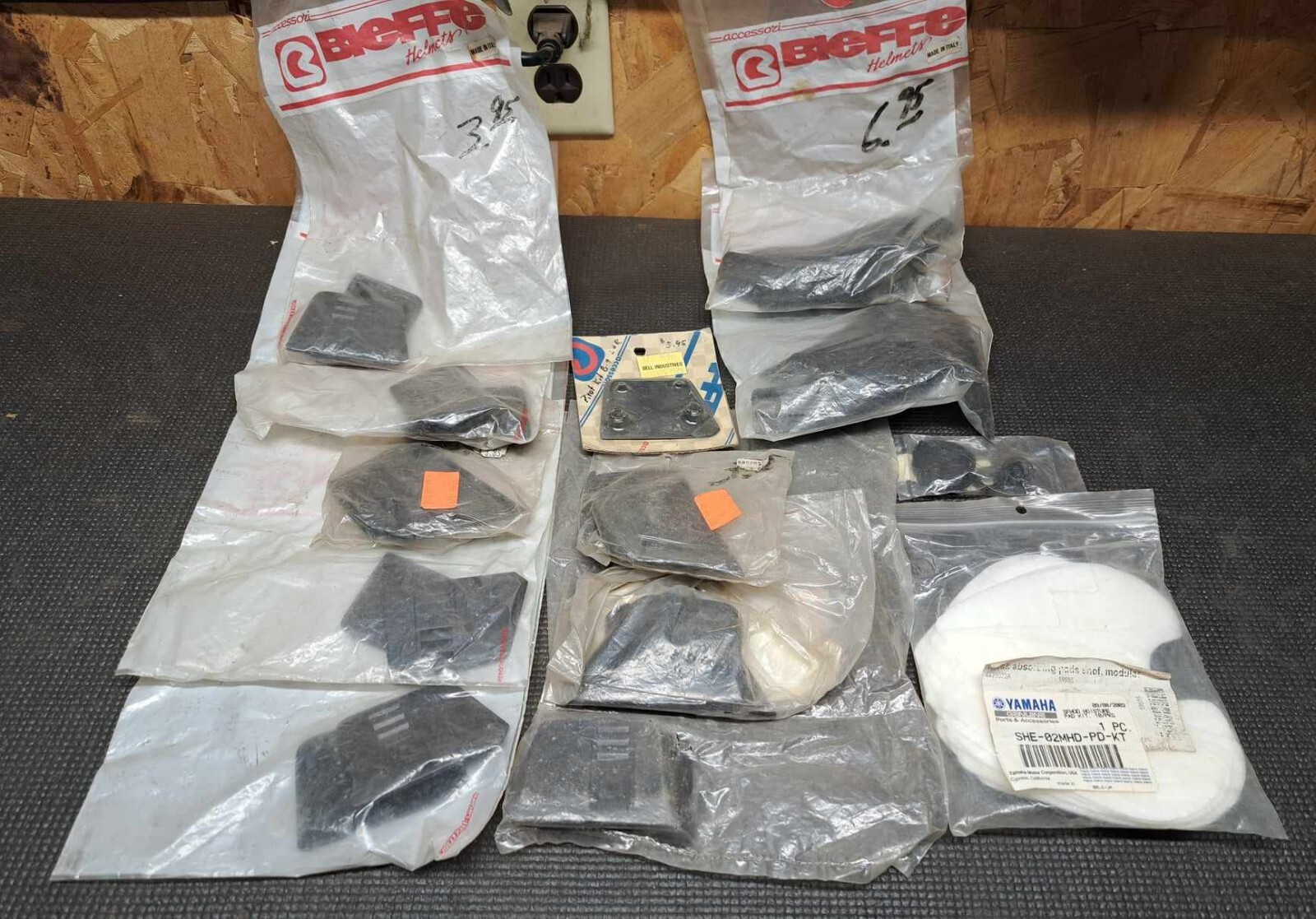 HUGE LOT of Snowmobile Helmet Face Shield Accessories