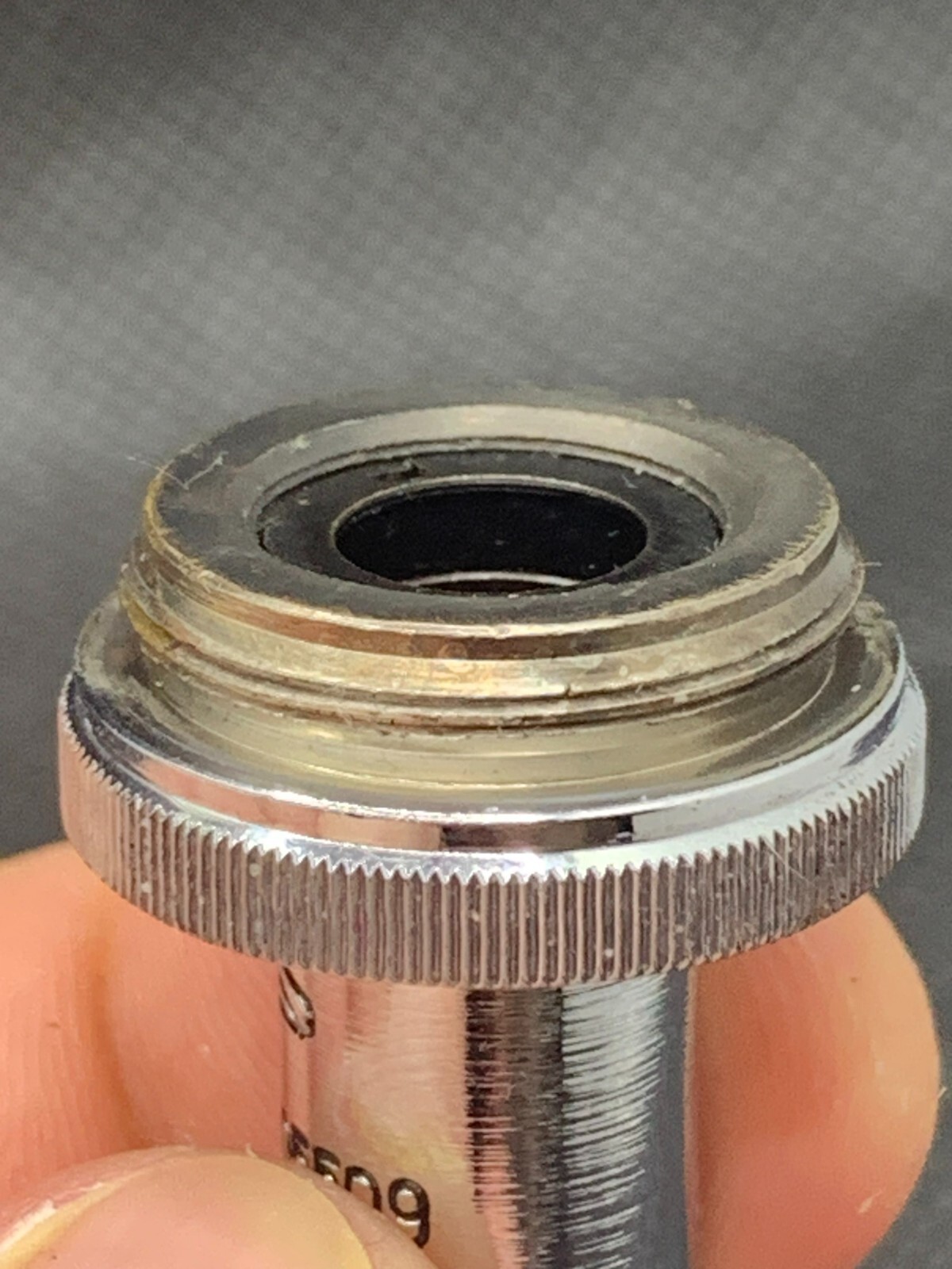 Vintage Lens from Soviet Microscope. LOMO. USSR Monocular Microscope. 8X. 0.20.
