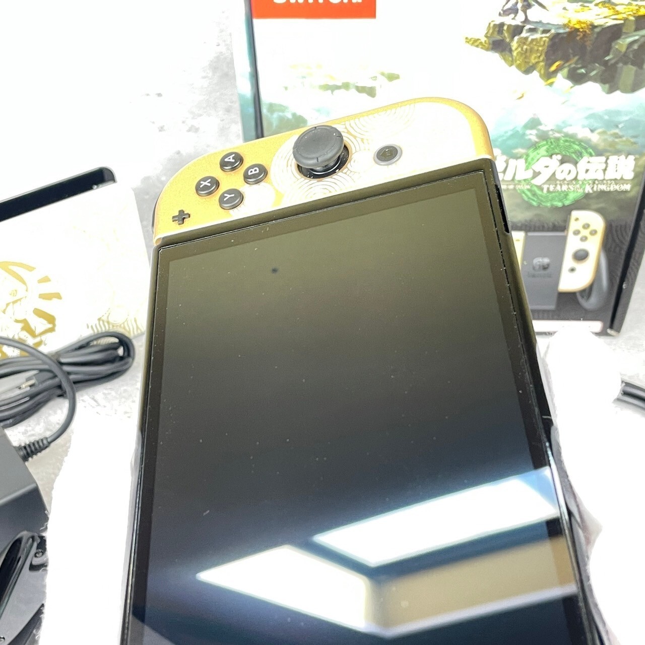 Nintendo Switch OLED Console The Legend of Zelda Tears of the Kingdom Excellent
