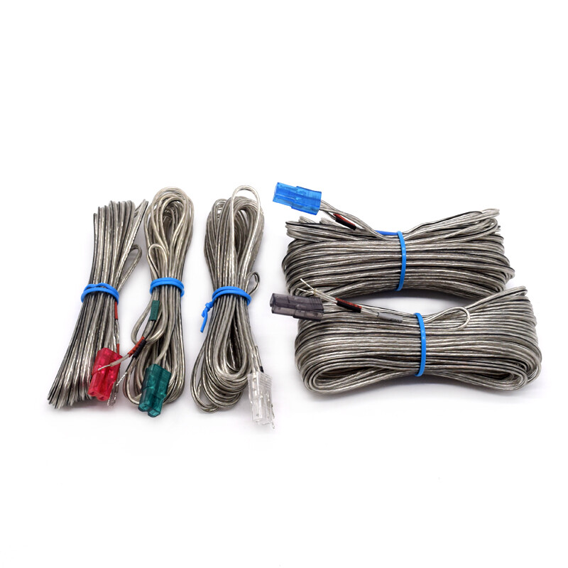 New Set of 5 Speaker Wires For Samsung DVD,BLU RAY,HOME CINEMA Surround Sound
