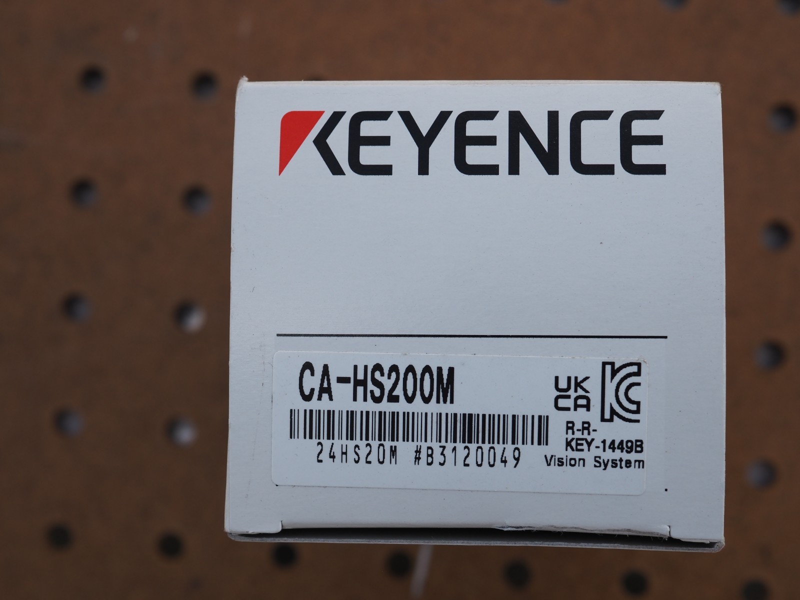 KEYENCE CA-HS200M  INDUSTRIAL VISION SYSTEM  CAMERA 2 MEGA PIXEL