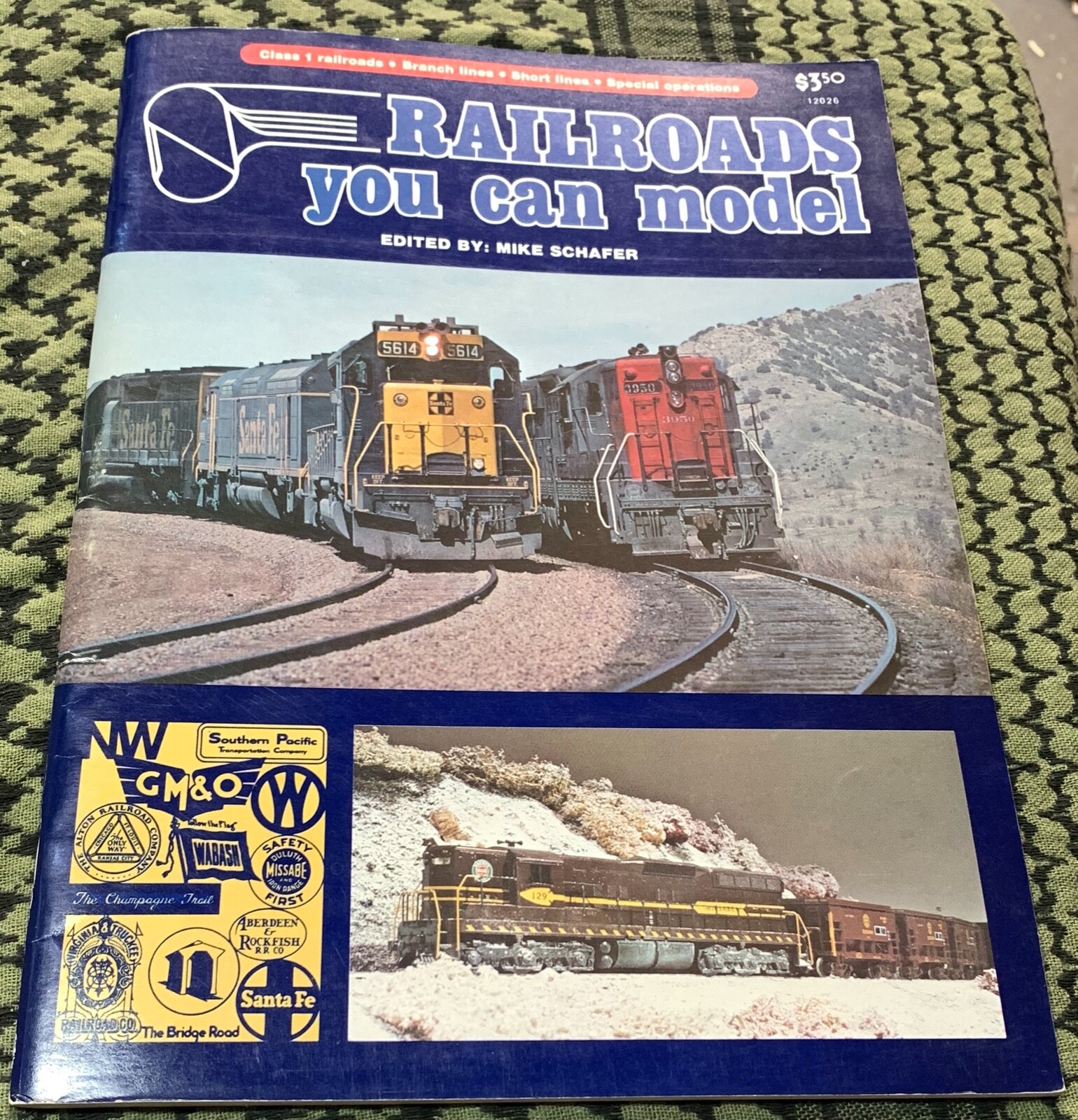 RAILROADS YOU CAN MODEL By Mike Schafer VG