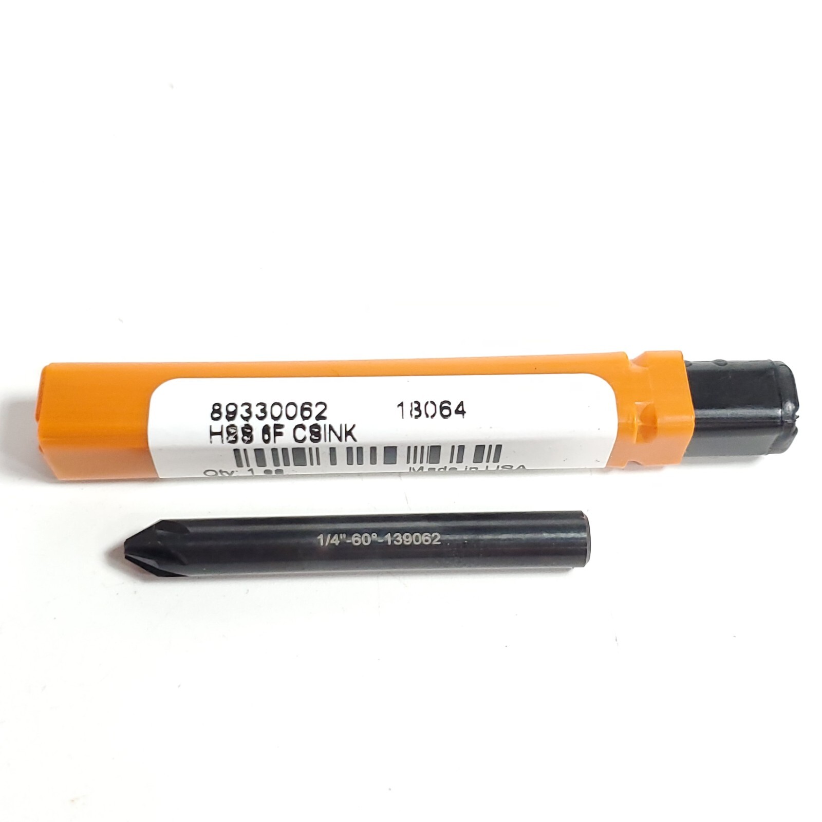 Hertel HSS 6F Countersink 3/8" Head Diameter 60° 1 Flute 89339535 18017