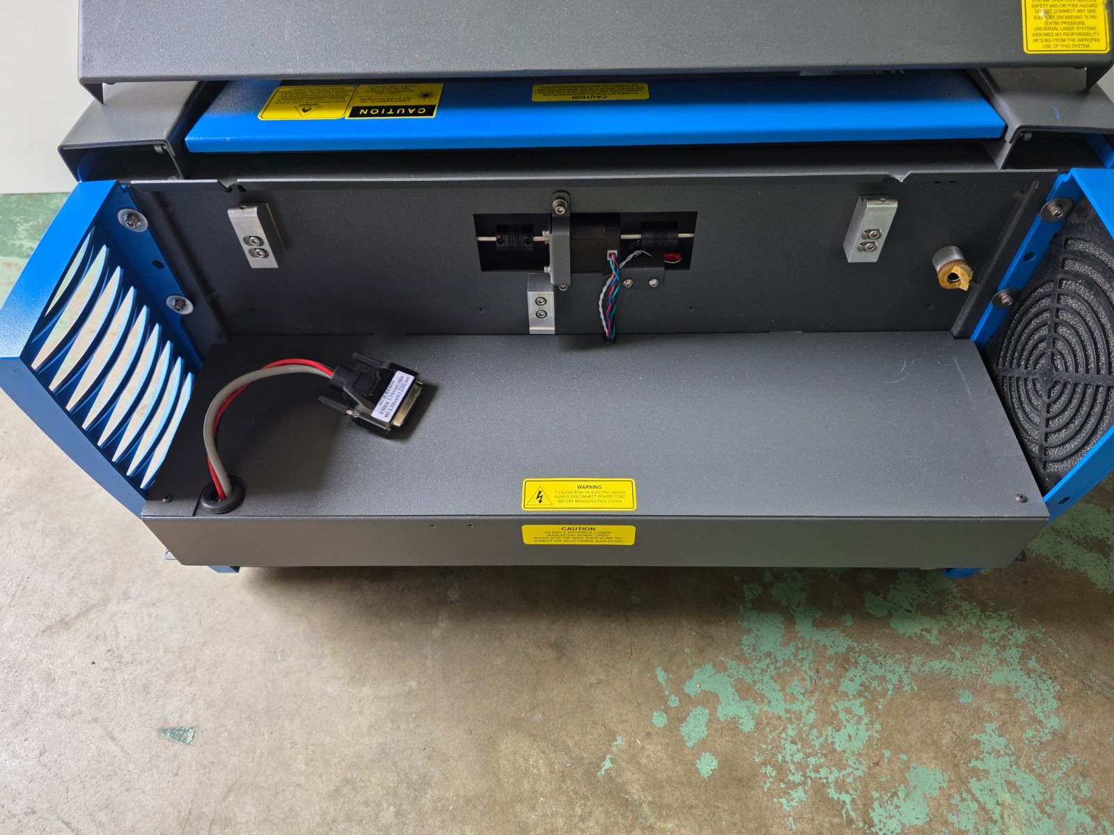 Universal Laser Systems VLS230dt Engraving 12" x 24" honeycomb Bed.
