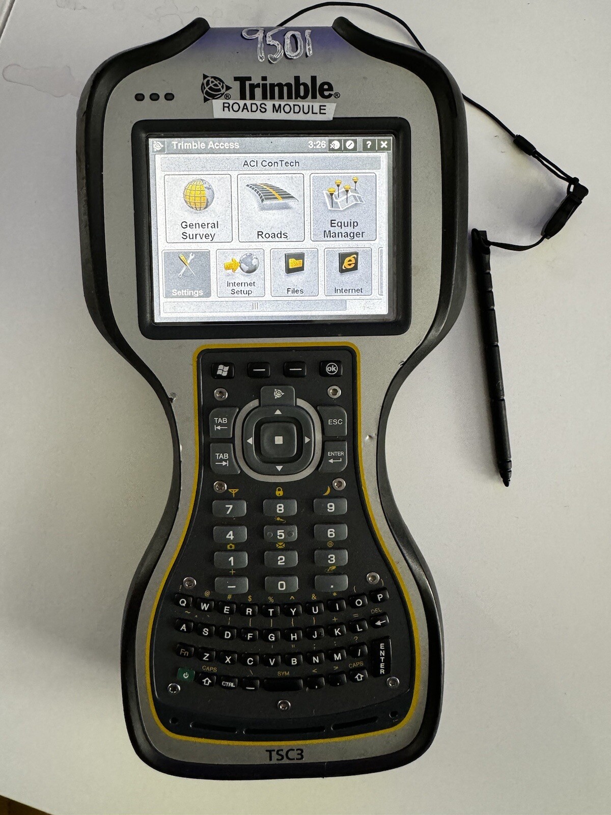 Trimble TSC3 Controller No Radio and Access 2017 & Roads Module