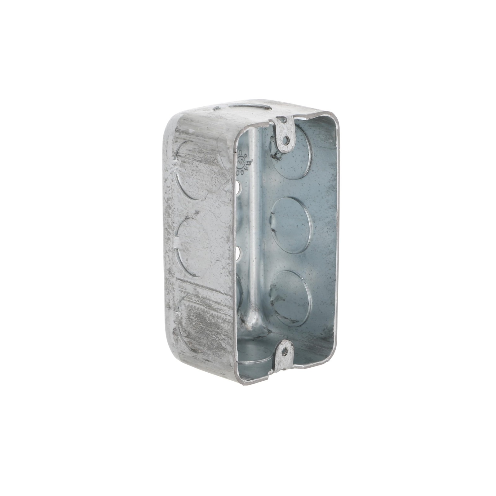 Hubbell-Raco 8660 1-7/8-Inch Deep, 1/2-Inch End 4-Inch x 2-Inchca, Gray