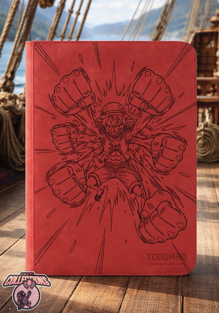 One Piece Luffy Laser Engraved Binder/ Made To Order!